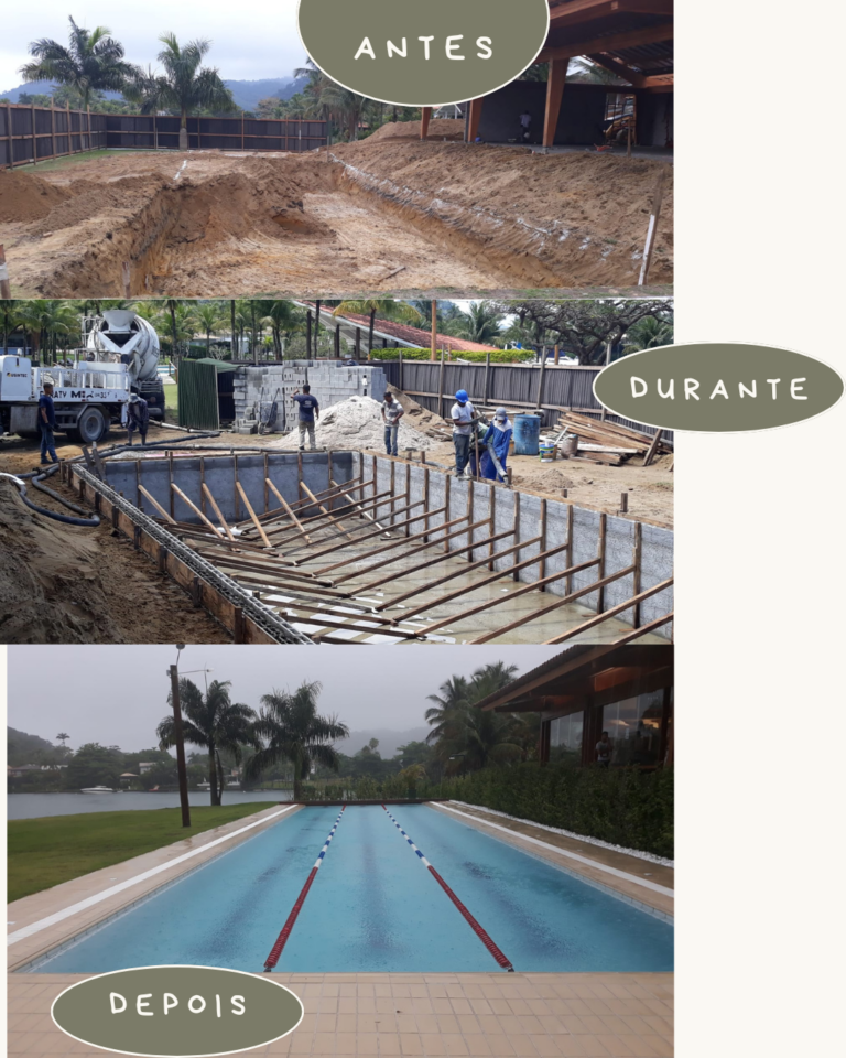 Antes x depois Mangaratiba